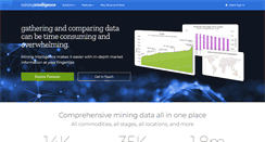 Desktop Screenshot of miningintelligence.com
