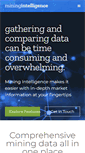 Mobile Screenshot of miningintelligence.com